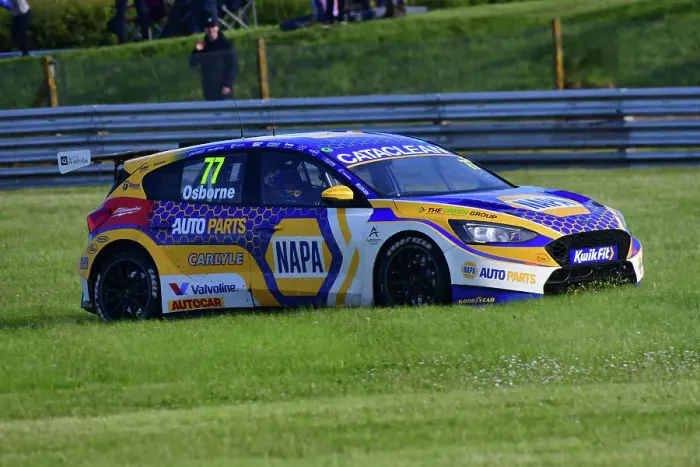 Framed Print : CJ14 0071 Sam Osborne, Ford Focus ST, NAPA Racing UK Framed Print : CJ14 0071 Sam Osborne, Ford Focus ST, NAPA Racing UK