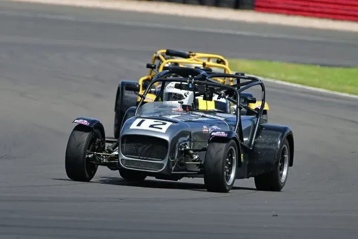 Framed Print : CJ14 1151 Neil Hinson, Caterham 420R