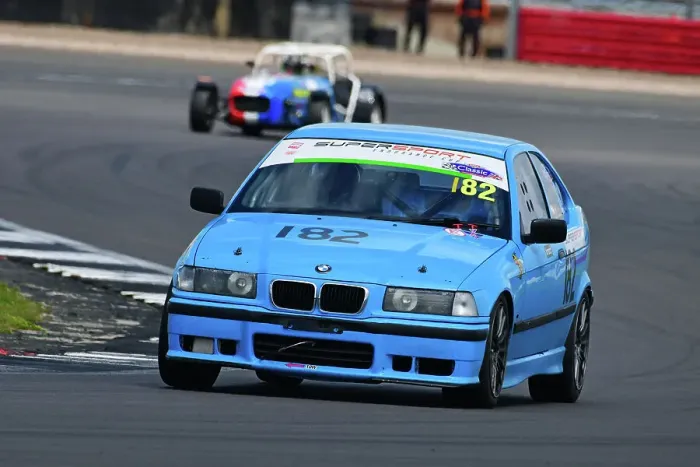 Framed Print : CJ14 1157 Ben Cater, Malcolm Scott, BMW E36 Compact