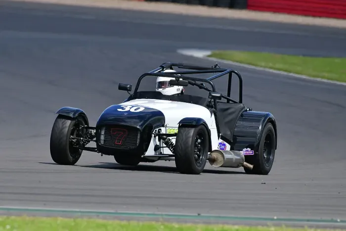 Framed Print : CJ14 1174 Paul Fines-Allin, Caterham 7 Framed Print : CJ14 1174 Paul Fines-Allin, Caterham 7