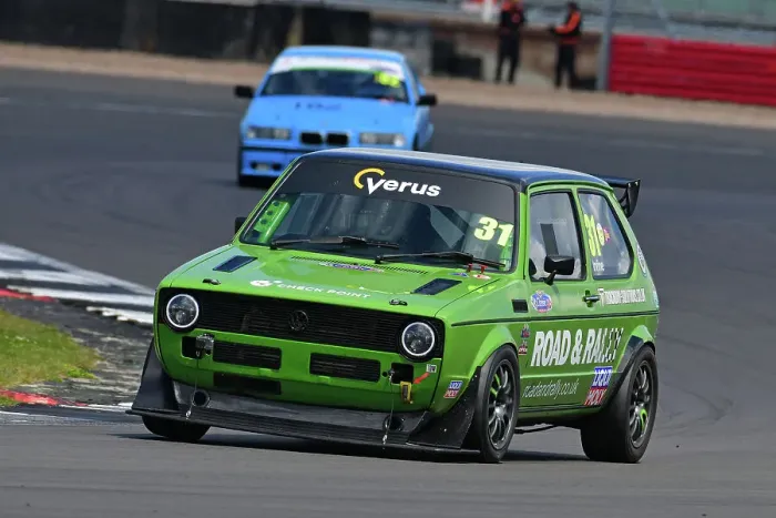 Framed Print : CJ14 1198 Ross Irvine, Volkswagen Golf GTi Mk1