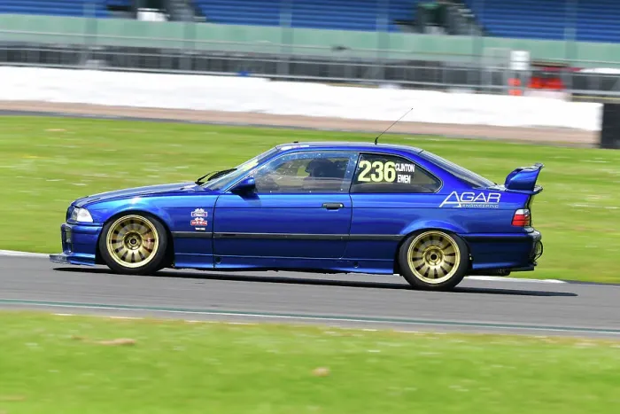 Framed Print : CJ14 1290 Clinton Ewen, BMW M3 E36