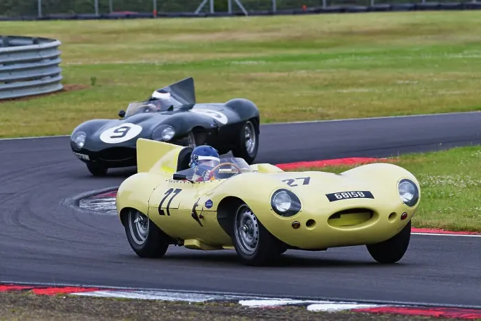 Framed Print : CJ14 2115 Andy Middlehurst, Jonathan Bailey, Jaguar D type Framed Print : CJ14 2115 Andy Middlehurst, Jonathan Bailey, Jaguar D type