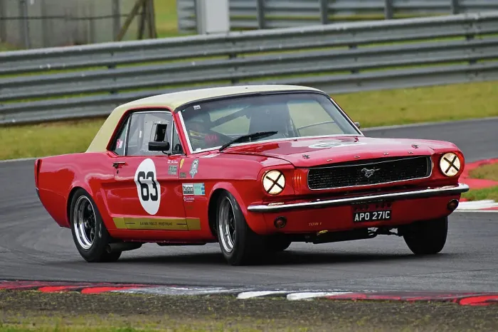 Framed Print : CJ14 2213 John Davison, Ford Mustang