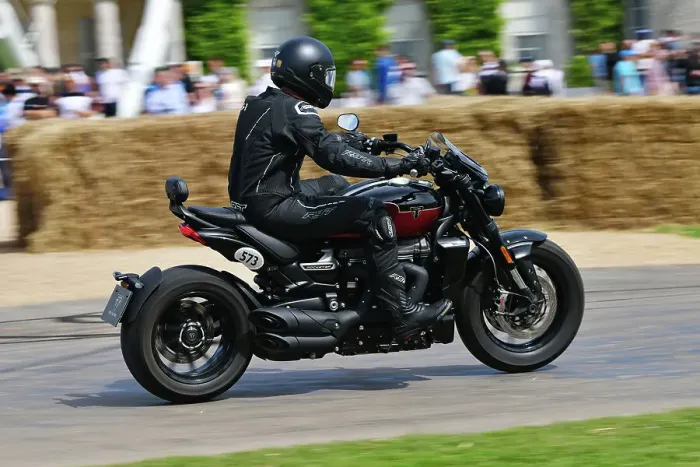 Rights Managed : CJ14 2270 Triumph Rocket 3 GT Storm
