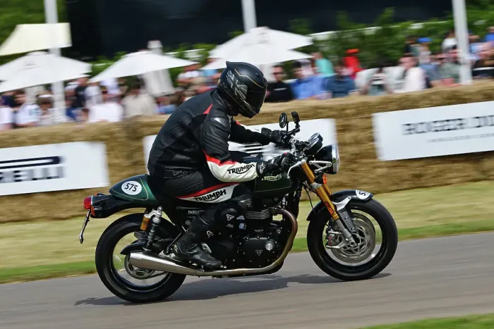 Rights Managed : CJ14 2281 Triumph Thruxton Final Edition Rights Managed : CJ14 2281 Triumph Thruxton Final Edition