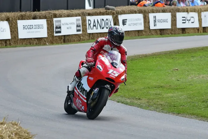 Rights Managed : CJ14 2652 Shaun Goverd, Andrew Caddick, Ducati Desmosedici GP6 Rights Managed : CJ14 2652 Shaun Goverd, Andrew Caddick, Ducati Desmosedici GP6