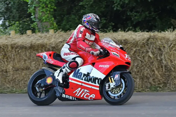 Rights Managed : CJ14 2653 Shaun Goverd, Andrew Caddick, Ducati Desmosedici GP6 Rights Managed : CJ14 2653 Shaun Goverd, Andrew Caddick, Ducati Desmosedici GP6