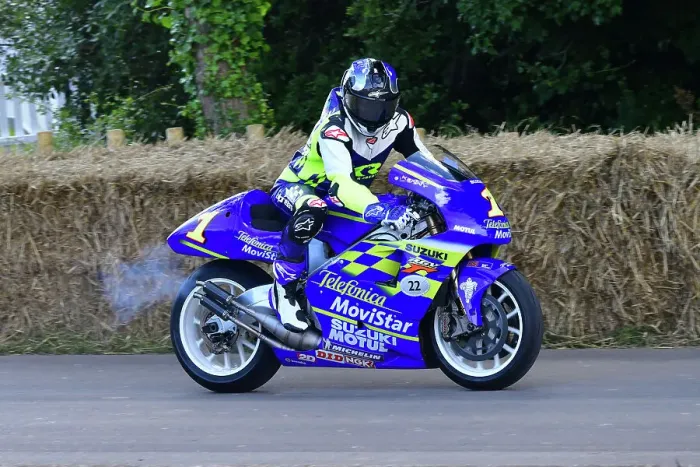Rights Managed : CJ14 2658 Kenny Roberts Jnr, Suzuki RGV500 XR80 Rights Managed : CJ14 2658 Kenny Roberts Jnr, Suzuki RGV500 XR80