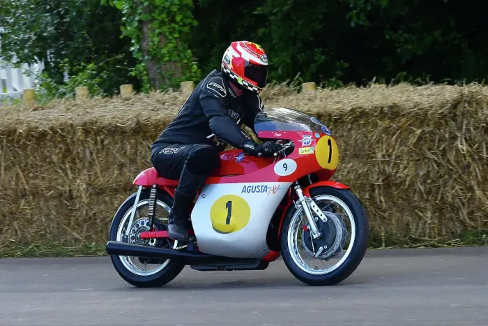 Rights Managed : CJ14 2665 Ray Marchant, MV Agusta 500-3