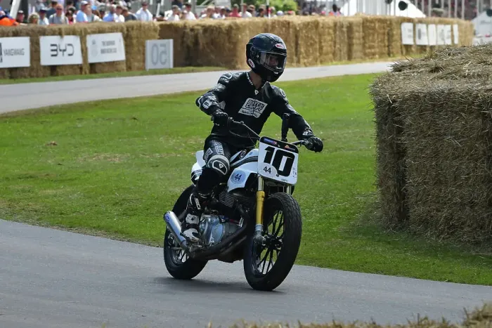 Rights Managed : CJ14 2671 Johnny Lewis, Gary Birtwistle, Royal Enfield Twin cylinder four stroke Rights Managed : CJ14 2671 Johnny Lewis, Gary Birtwistle, Royal Enfield Twin cylinder four stroke