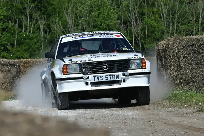 Rights Managed : CJ14 2883 Paul Kynaston, Opel Ascona 400 Rights Managed : CJ14 2883 Paul Kynaston, Opel Ascona 400