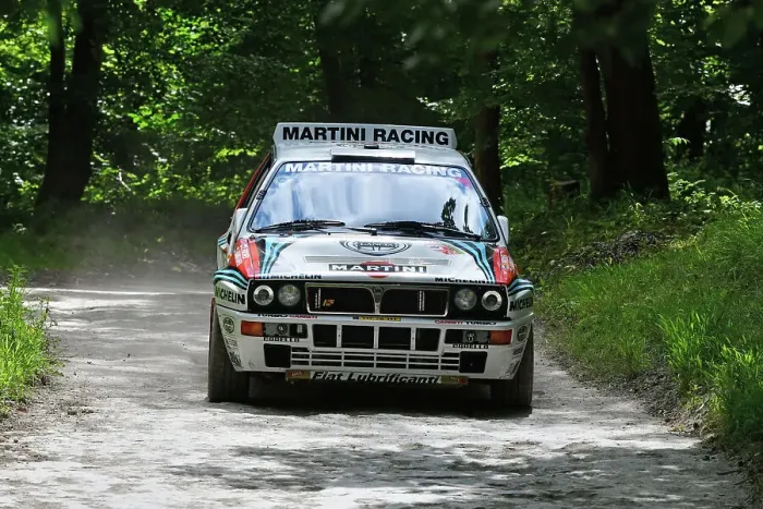 Rights Managed : CJ14 2904 Piet-Hein van der Heijden, Lancia Delta HF Integrale GrpA Rights Managed : CJ14 2904 Piet-Hein van der Heijden, Lancia Delta HF Integrale GrpA