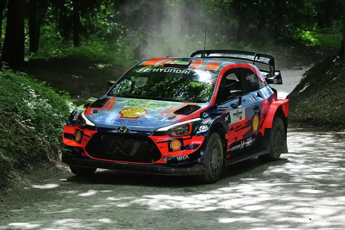 Rights Managed : CJ14 2968 Hayden Paddon, Hyundai i20 Coupe WRC