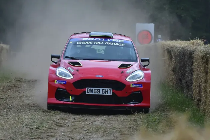 Rights Managed : CJ14 3077 Steve Chamberlain, Ford Fiesta R5 Rights Managed : CJ14 3077 Steve Chamberlain, Ford Fiesta R5