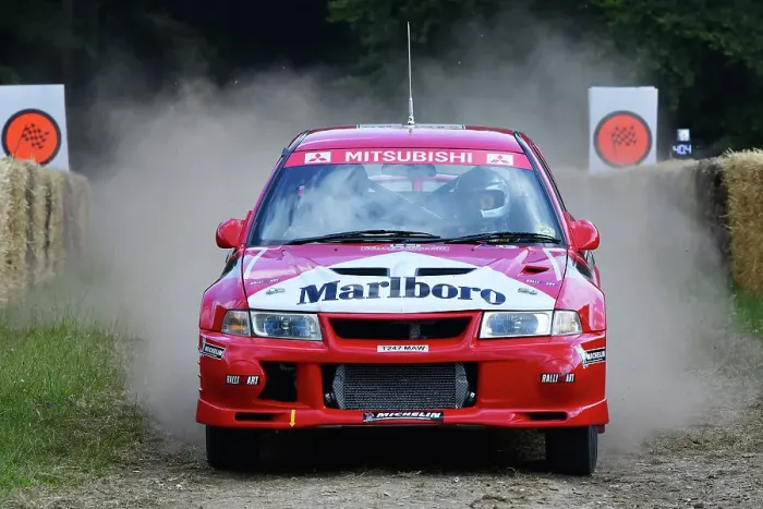 Rights Managed : CJ14 3185 George Lepley, Mitsubishi Evolution 6 Rights Managed : CJ14 3185 George Lepley, Mitsubishi Evolution 6