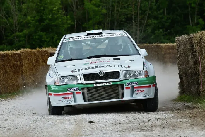 Rights Managed : CJ14 3217 Steve Rockingham, Skoda Octavia WRC Rights Managed : CJ14 3217 Steve Rockingham, Skoda Octavia WRC