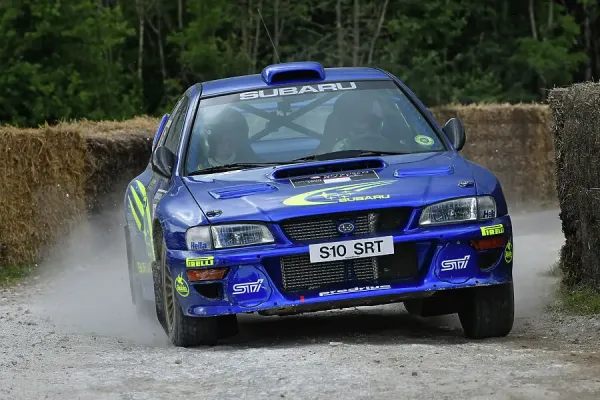 CJM Photography Print: Rory Jack, Subaru Impreza WRC Art