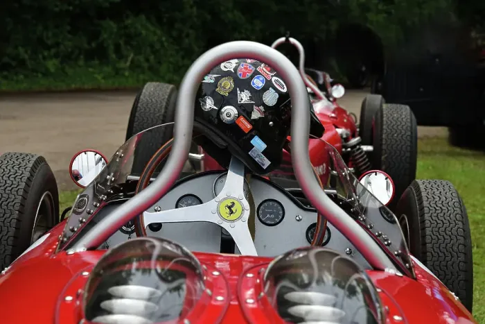 Rights Managed : CJ14 3309 Jason Wright, Ferrari 156, Sharknose Rights Managed : CJ14 3309 Jason Wright, Ferrari 156, Sharknose