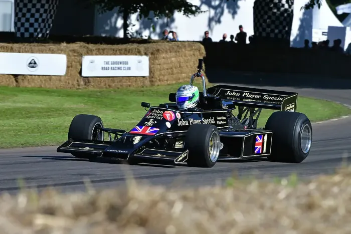 Rights Managed : CJ14 3377 Nick Padmore, Lotus-Cosworth 77 Rights Managed : CJ14 3377 Nick Padmore, Lotus-Cosworth 77