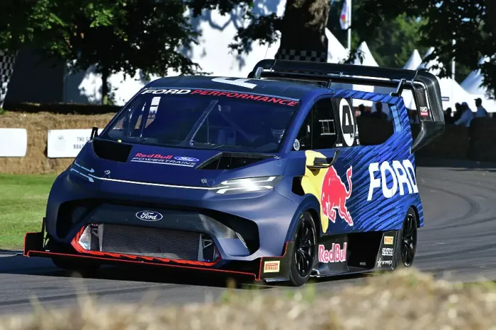 Rights Managed : CJ14 3415 Romain Dumas, Ford Supervan 4-2 Rights Managed : CJ14 3415 Romain Dumas, Ford Supervan 4-2