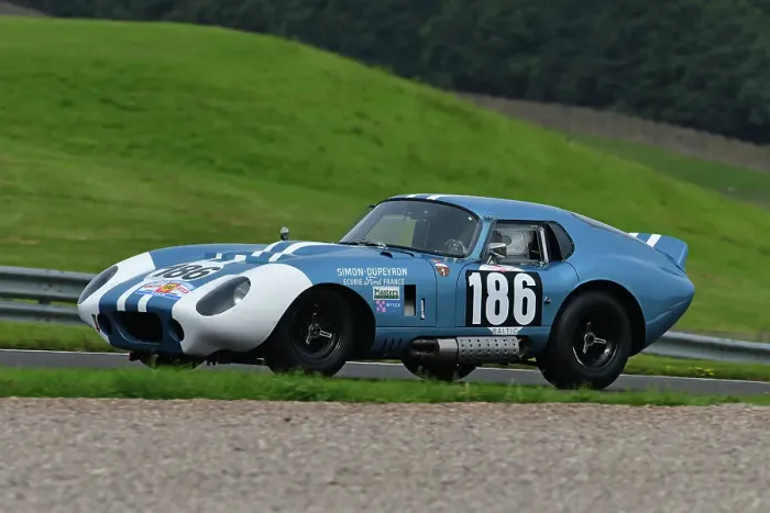 Framed Print : CJ14_3824 David Smithies, Chris Clarkson, Shelby Daytona Cobra.jpg