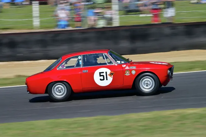 Framed Print : CJ14 4973 Tim Dutton, Alfa Romeo Giulia Sprint GT