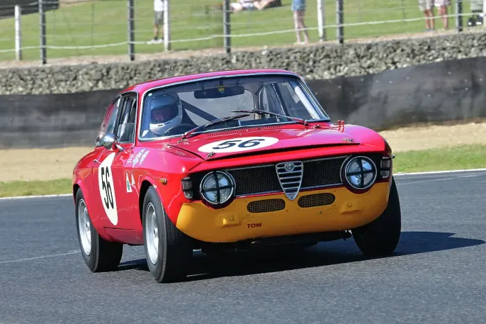 Framed Print : CJ14 5065 David Alexander, Richard Fores, Alfa Romeo Giulia Sprint GT Framed Print : CJ14 5065 David Alexander, Richard Fores, Alfa Romeo Giulia Sprint GT