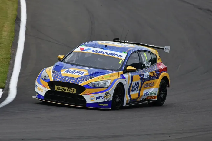 Framed Print : CJ14 5976 Ashley Sutton, Ford Focus ST, NAPA Racing UK Framed Print : CJ14 5976 Ashley Sutton, Ford Focus ST, NAPA Racing UK