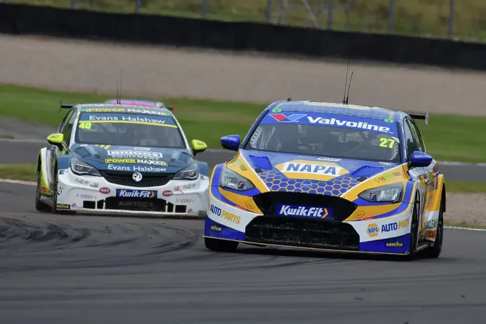 Framed Print : CJ14 6121 Dan Cammish, Ford Focus ST, NAPA Racing UK Framed Print : CJ14 6121 Dan Cammish, Ford Focus ST, NAPA Racing UK