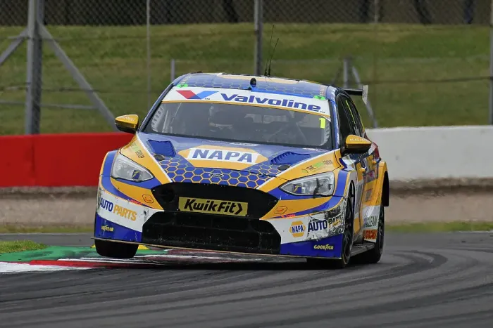 Framed Print : CJ14 6212 Ashley Sutton, Ford Focus ST, NAPA Racing UK Framed Print : CJ14 6212 Ashley Sutton, Ford Focus ST, NAPA Racing UK