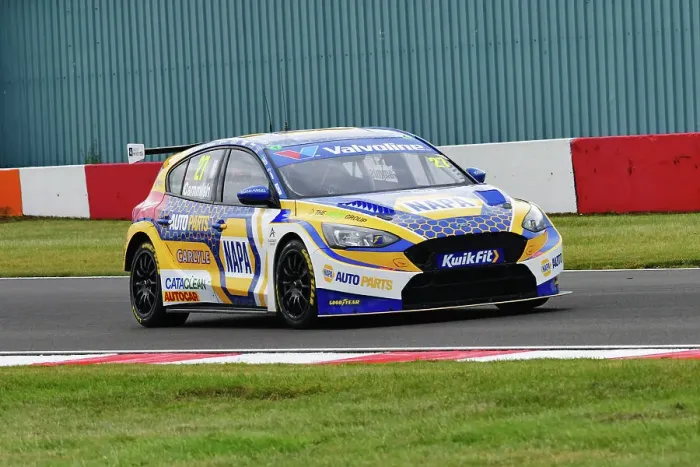 Framed Print : CJ14 6443 Dan Cammish, Ford Focus ST, NAPA Racing UK Framed Print : CJ14 6443 Dan Cammish, Ford Focus ST, NAPA Racing UK