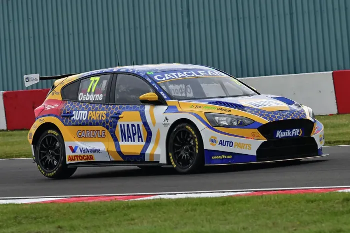 Framed Print : CJ14 6445 Sam Osborne, Ford Focus ST, NAPA Racing UK Framed Print : CJ14 6445 Sam Osborne, Ford Focus ST, NAPA Racing UK