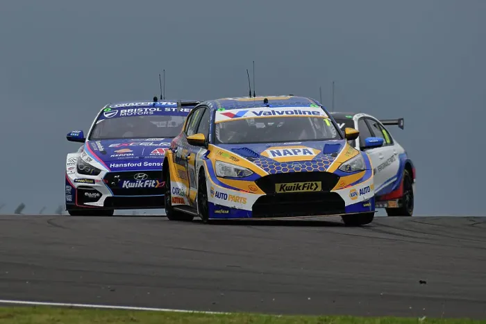 Framed Print : CJ14 6519 Ashley Sutton, Ford Focus ST, NAPA Racing UK Framed Print : CJ14 6519 Ashley Sutton, Ford Focus ST, NAPA Racing UK