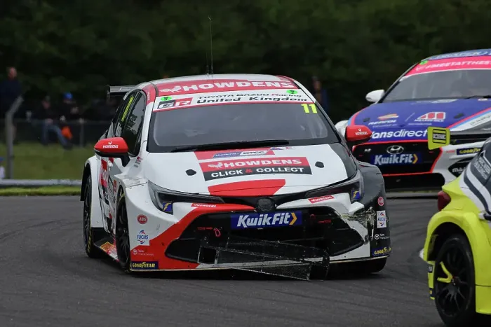 Framed Print : CJ14 6572 Andrew Watson, Toyota Corolla GR Sport, Toyota Gazoo Racing UK