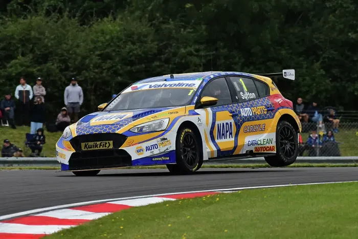 Framed Print : CJ14 6575 Ashley Sutton, Ford Focus ST, NAPA Racing UK Framed Print : CJ14 6575 Ashley Sutton, Ford Focus ST, NAPA Racing UK