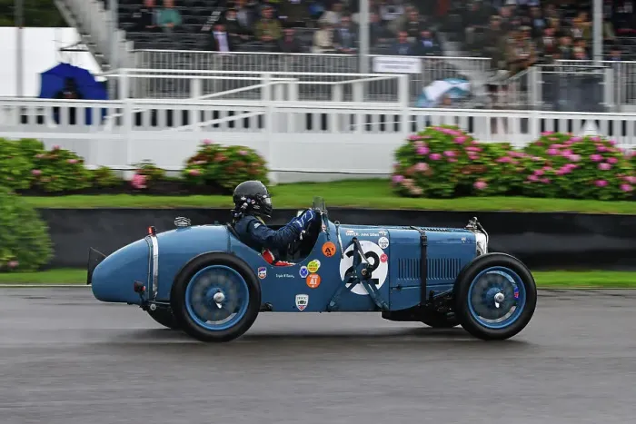 Rights Managed : CJ14 7216 John Gillett, MG K3 Rights Managed : CJ14 7216 John Gillett, MG K3