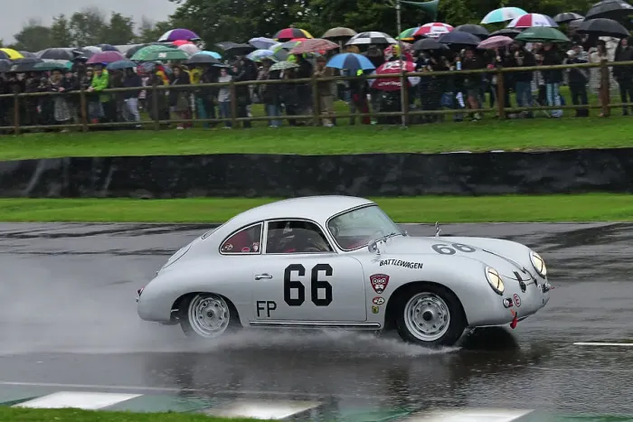 Rights Managed : CJ14 7418 Max Minshull, Porsche 356 A