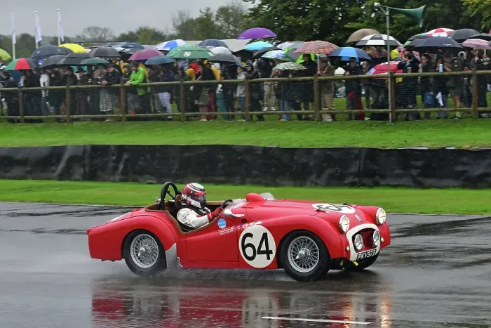 Rights Managed : CJ14 7427 Geoff Gordon, Triumph TR2 Rights Managed : CJ14 7427 Geoff Gordon, Triumph TR2
