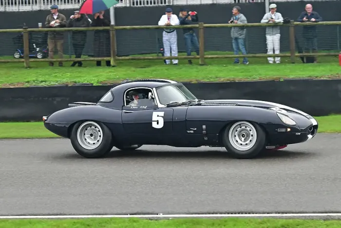 Rights Managed : CJ14_7880 Rob Huff, Richard Meins, Jaguar E-Type semi-lightweight.jpg Rights Managed : CJ14_7880 Rob Huff, Richard Meins, Jaguar E-Type semi-lightweight.jpg