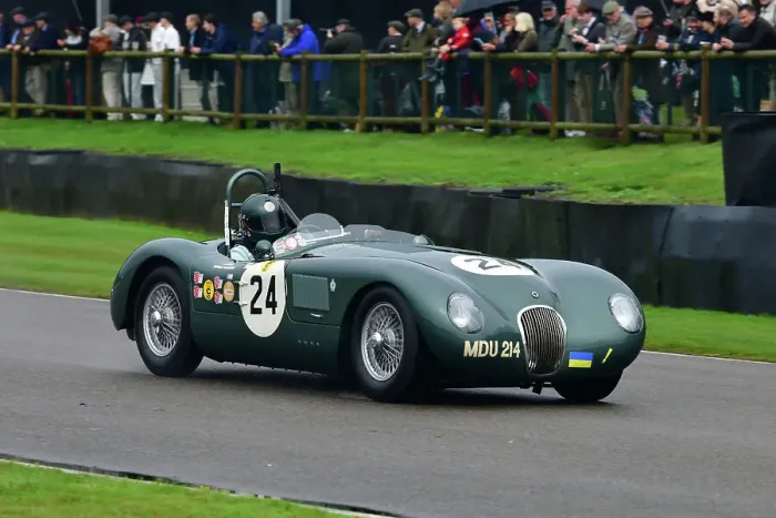 Rights Managed : CJ14 7982 Nigel Webb, Jaguar C-Type Rights Managed : CJ14 7982 Nigel Webb, Jaguar C-Type