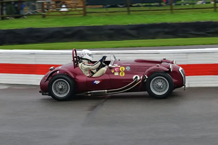 Rights Managed : CJ14 8013 John Ure, Frazer Nash Le Mans replica Rights Managed : CJ14 8013 John Ure, Frazer Nash Le Mans replica