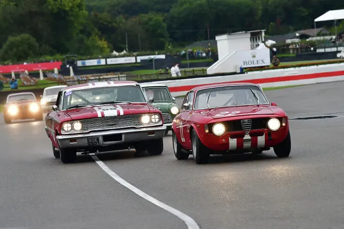 Rights Managed : CJ14 8113 Francois Rivaz, Alfa Romeo Giulia Sprint GTA, Gregor Fisken, Ford Galaxie 500 Rights Managed : CJ14 8113 Francois Rivaz, Alfa Romeo Giulia Sprint GTA, Gregor Fisken, Ford Galaxie 500