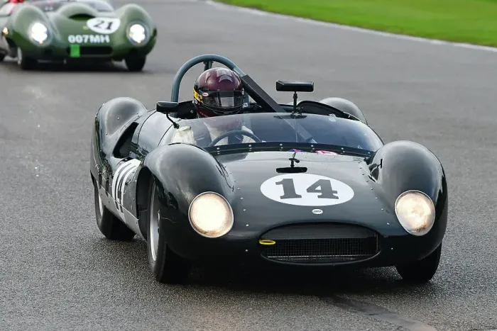 Rights Managed : CJ14 8138 Nick Finburgh, Oliver Crossthwaite, Cooper-Climax T49 Monaco Rights Managed : CJ14 8138 Nick Finburgh, Oliver Crossthwaite, Cooper-Climax T49 Monaco