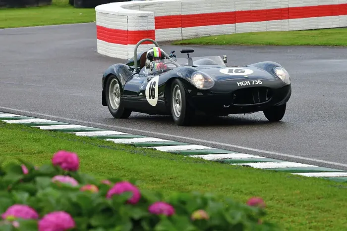Rights Managed : CJ14 8179 Marino Franchitti, Nick Padmore, Lister-Jaguar Flat Iron