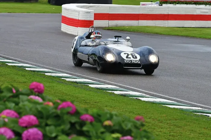 Rights Managed : CJ14 8184 James Wood, Nicolas Minassian, Lotus-Climax 15