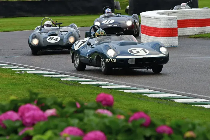 Rights Managed : CJ14 8216 Jeremy Cottingham, Joe Twyman, Tojeiro-Jaguar, Richard Wilson, Richard Bradley, Lotus-Climax 15 Rights Managed : CJ14 8216 Jeremy Cottingham, Joe Twyman, Tojeiro-Jaguar, Richard Wilson, Richard Bradley, Lotus-Climax 15
