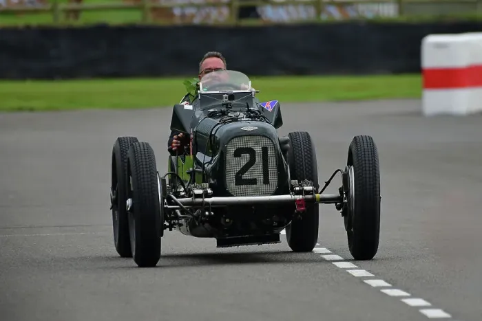 Rights Managed : CJ14 8418 Patrick Blakeney-Edwards, Frazer Nash Fane Monoposto Rights Managed : CJ14 8418 Patrick Blakeney-Edwards, Frazer Nash Fane Monoposto