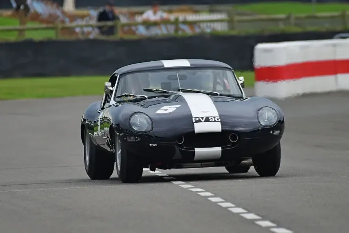 Rights Managed : CJ14_8429 Rob Huff, Richard Meins, Jaguar E-Type semi-lightweight.jpg Rights Managed : CJ14_8429 Rob Huff, Richard Meins, Jaguar E-Type semi-lightweight.jpg