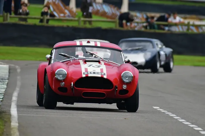 Rights Managed : CJ14_8464 Jimmie Johnson, Shaun Lynn, AC Cobra Le Mans Coupe.jpg